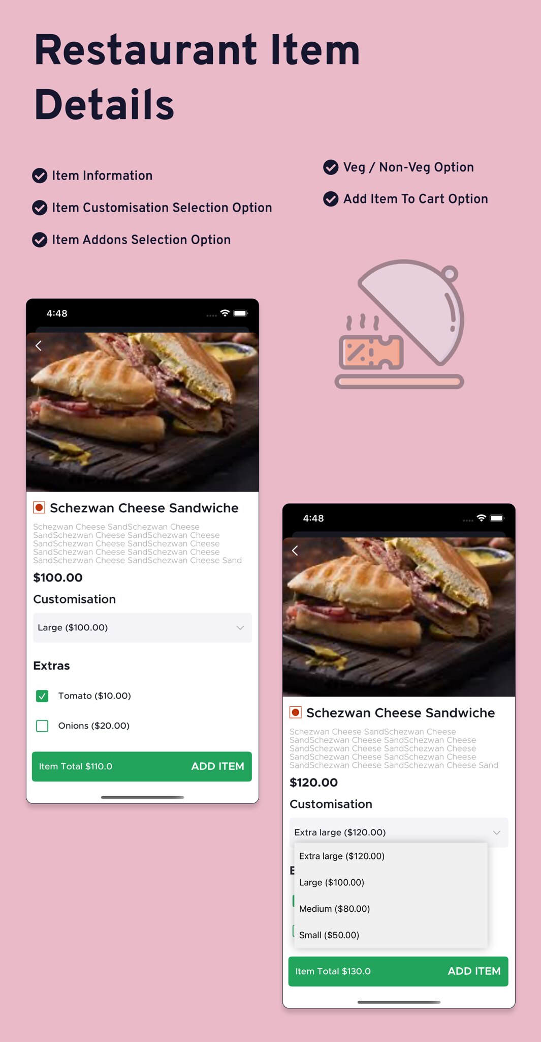 Multi Restaurant - Food ordering Flutter App with Admin Panel - 9