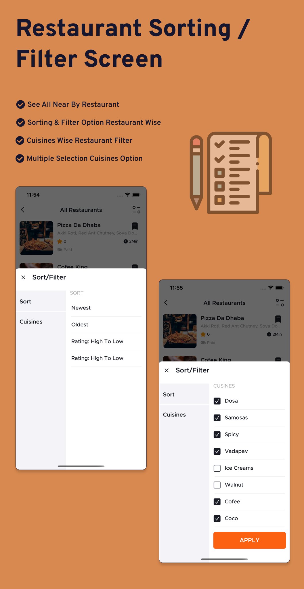 Multi Restaurant - Food ordering Flutter App with Admin Panel - 13