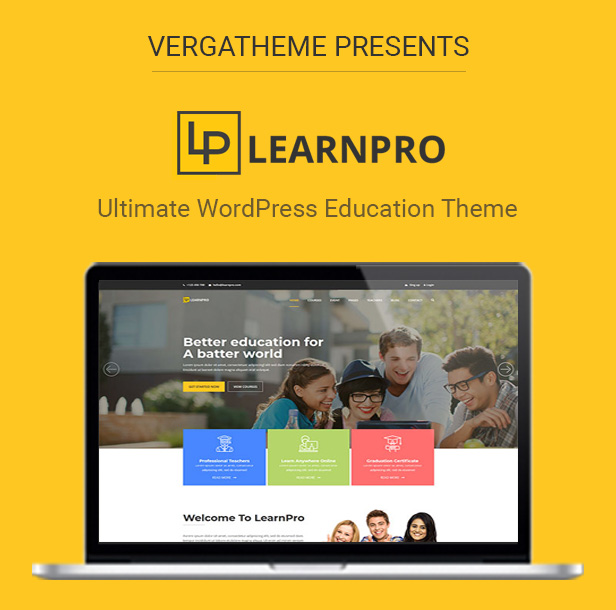 LearnPro - Education WordPress Theme