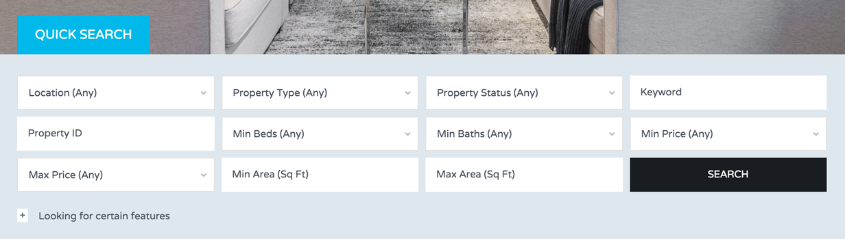 Advanced, Powerful and Customizable Search for Real Estate Properties