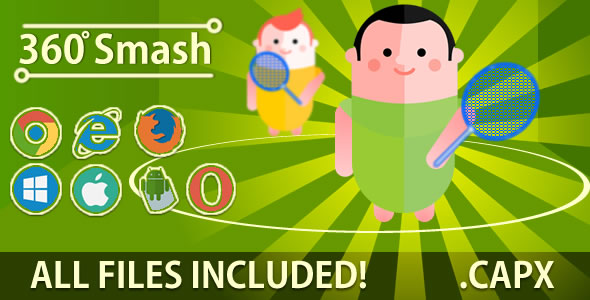 360 Smash (.CAPX & HTML) Game. ( PROMOTION! ) icon