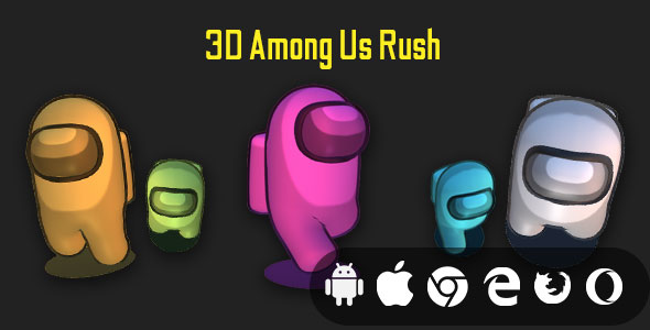 3D Among Us Rush - Cross Platform Hyper Casual 3D Game icon