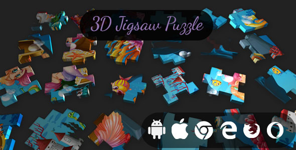 3D Jigsaw Puzzle - Cross Platform Classic Puzzle Game icon