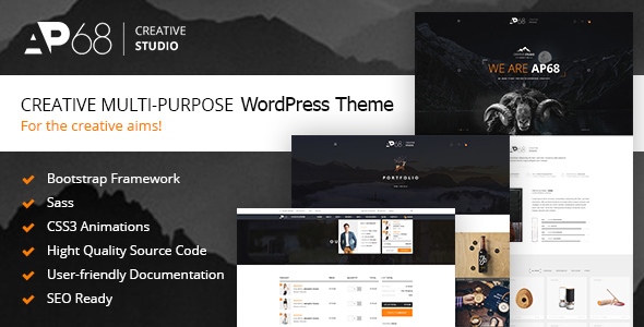 AP68 - Creative Multi-Purpose WordPress Theme icon