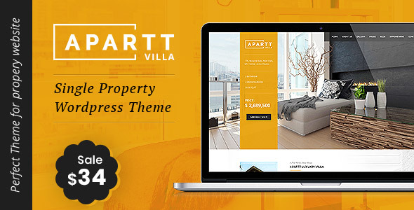 APARTT VILLA - Single Property Real Estate WordPress Theme icon