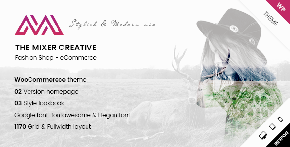ARW Mixer - Creative Shop WordPress Theme icon