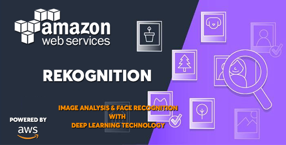AWS Amazon Rekognition - Deep Learning Face and Image Recognition Service icon