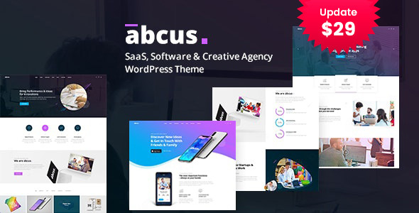 Abcus - App & SaaS Startup WordPress Theme icon
