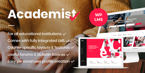 Academist - Education & Learning Management System Theme icon