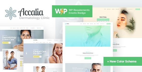 Accalia | Dermatology Clinic & Cosmetology Center Medical WordPress Theme + Elementor icon