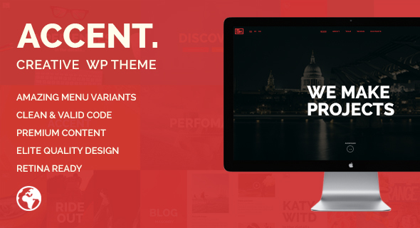 Accent — Creative Responsive WordPress Theme icon