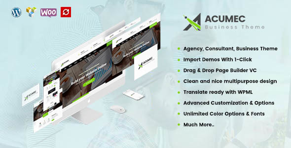 Acumec - Business Multipurpose WordPress Theme icon