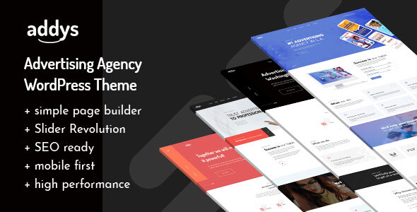 Addys - Advertising Agency WordPress Theme icon