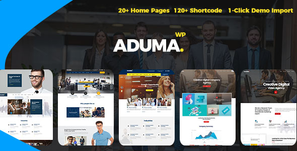 Aduma - Consulting, Finance WordPress Theme icon