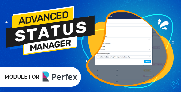 Advanced Status Manager module for Perfex CRM icon