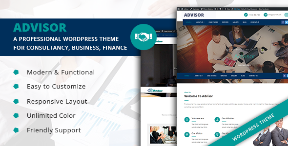 Advisor - Startup Business & Digital Marketing WordPress Theme icon