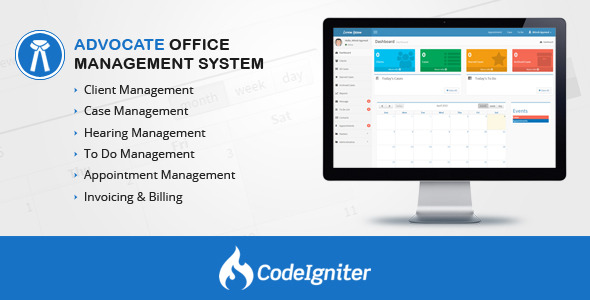 Advocate Office Management System icon