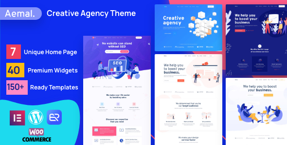 Aemal - Startup Business WordPress Theme icon
