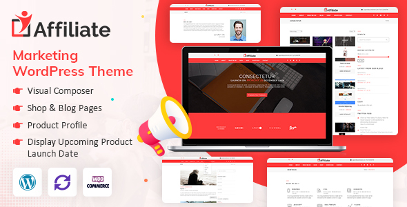 Affiliate Marketing WordPress Theme icon