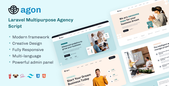 Agon - Laravel Multipurpose Agency Script icon