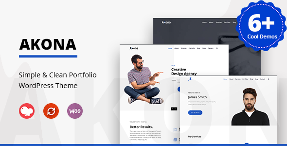 Akona - Multipurpose Portfolio WordPress Theme icon