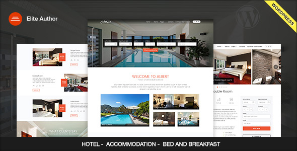 Albert - Hotel and Bed&Breakfast WordPress Theme icon