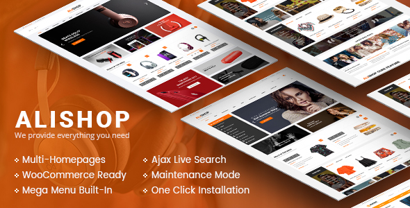 AliShop - Multipurpose WooCommerce WordPress Theme icon