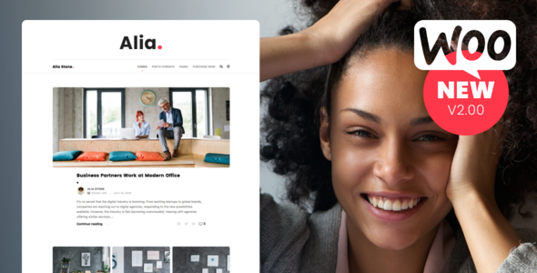 Alia - Minimal Personal Blog icon