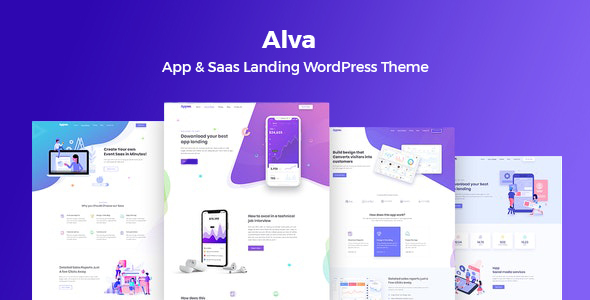 Alva- WordPress Theme For Saas Product icon