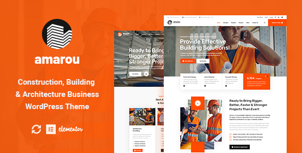 Amarou - Construction & Architecture WordPress Theme icon