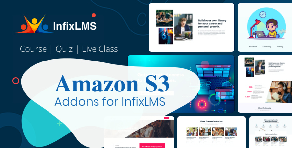 Amazon S3 - InfixLMS Module icon