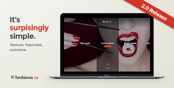 Ambiance - Restaurant WordPress Theme icon