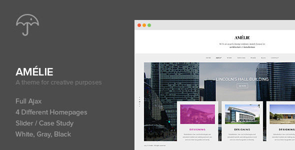 Amelie - WP Theme for Creatives & Photographers icon