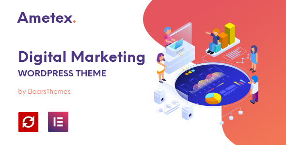 Ametex - Digital Marketing and SEO WordPress Themes icon