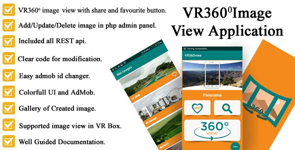 Android VR360view Application Full Source code With ADMOB And PHP Admin Panel icon