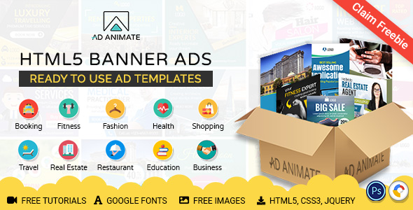 Animated Banner Ads Collection (BDL01) - Value Saver icon