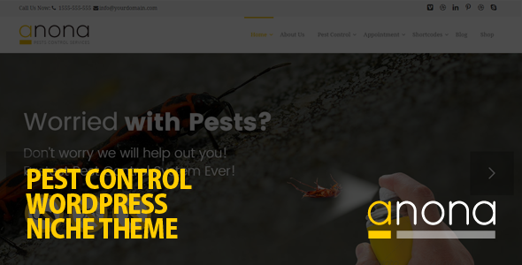 Anona - Pest Control WordPress Theme icon