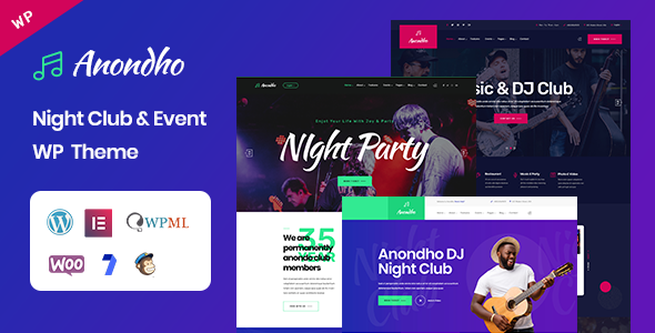 Anondho - Night Club & Event WordPress Theme icon