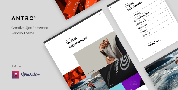 Antro - Creative Portfolio Theme icon