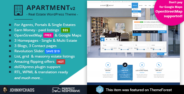 Apartment WP - Real Estate Responsive WordPress Theme icon