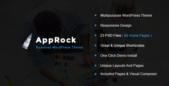 AppRock - Business, Portfolio WordPress Theme icon
