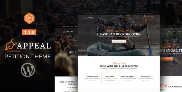 Appeal – Fully Functional Petition Theme icon