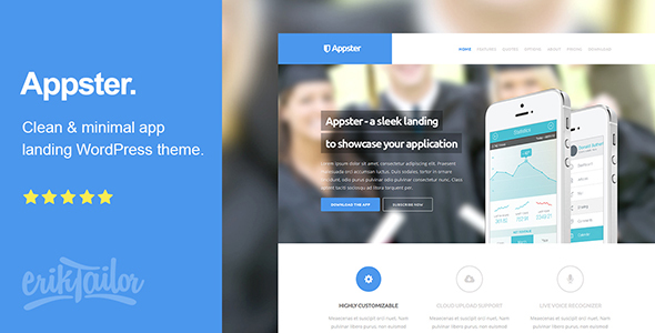 Appster - Ultimatel App Landing Page WordPress Theme icon