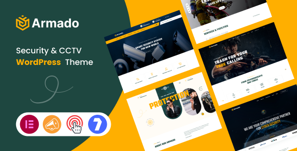 Armado - Security and CCTV WordPress Theme + RTL icon