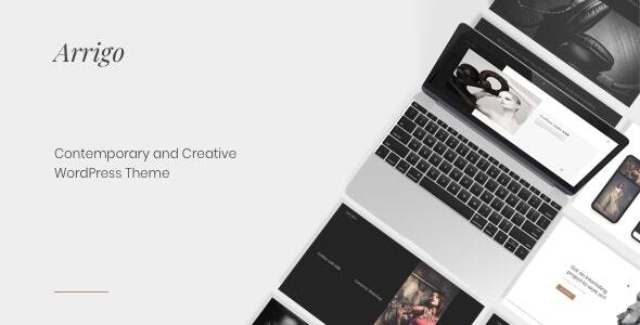Arrigo – Contemporary Creative Portfolio Elementor WordPress Theme icon