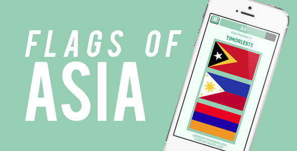 Asia Flags Quiz Game icon