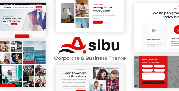 Asibu - Business & Corporate WordPress Theme icon