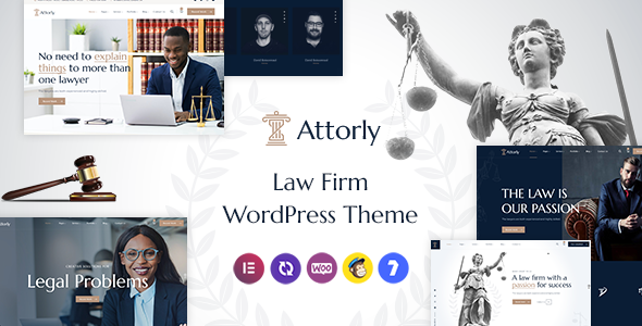 Attorly - Law Firm WordPress Theme icon