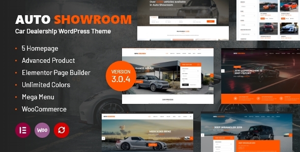 Auto Showroom - Car Dealership WordPress Theme icon