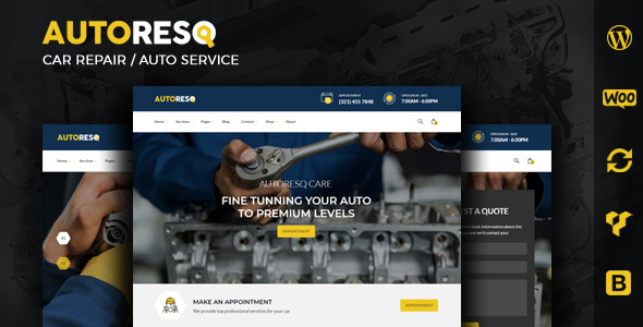 Autoresq - Car Repair WordPress Theme icon